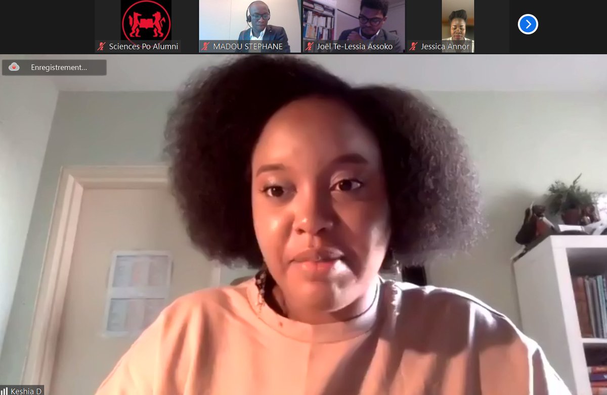 AlumniAfrique's tweet photo. We're live! Discussing #Repats with great speakers: Jessica #Annor, Stéphane #Madou & @DuprosKeshia https://t.co/IkOkyrK3H0
