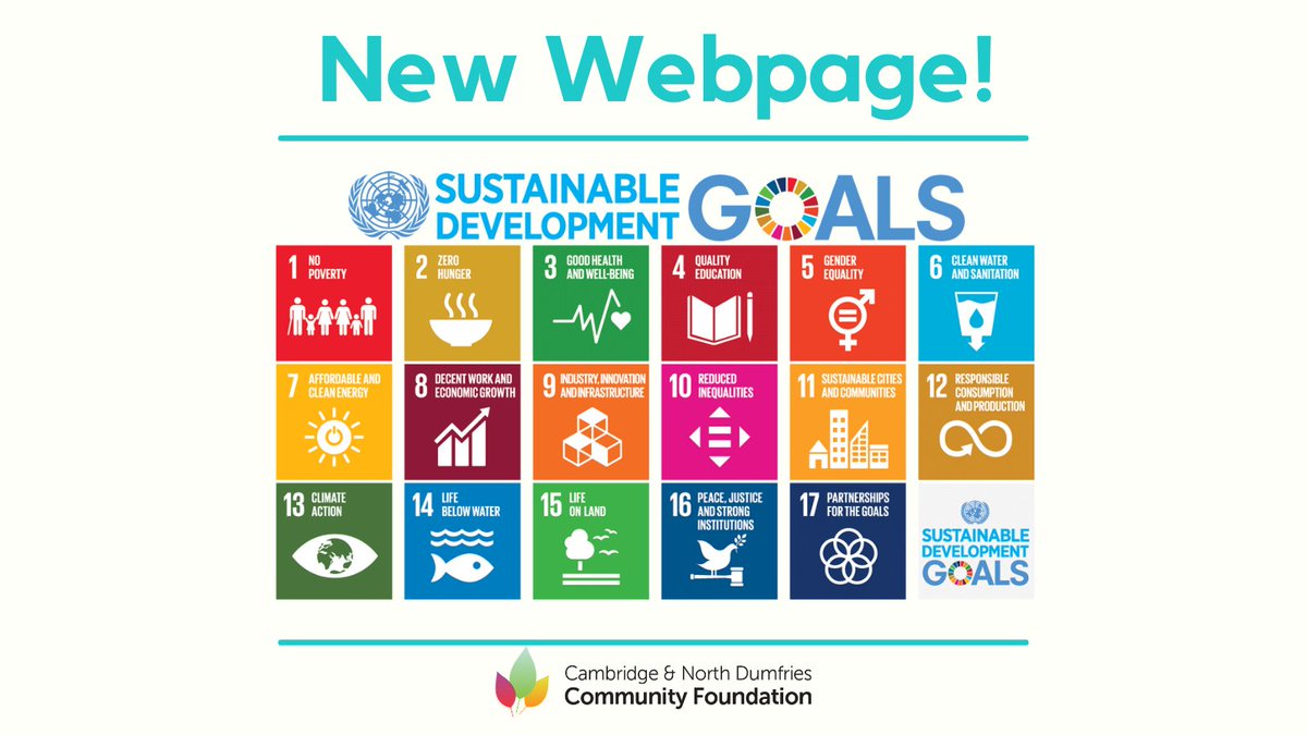 We are excited to announce a new webpage on our website dedicated to the SDGs, where you can see all our reports thus far on the tracking of SDGs from our Kids to Camp and Community Grants recipients. To check out our new webpage, visit cndfoundation.org/impact-2/un-su…. #SDGimpact