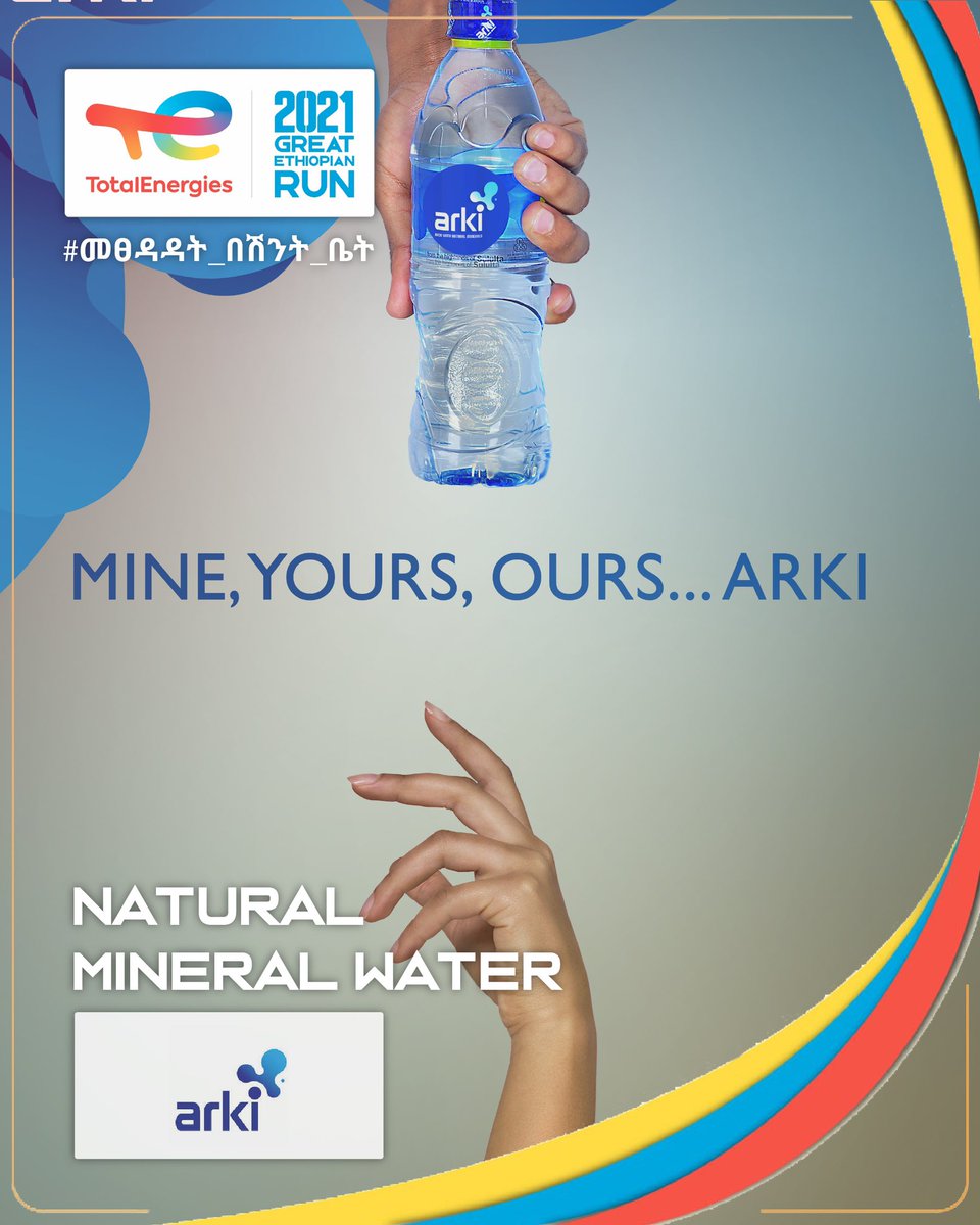 greatethrun's tweet photo. 2021 TotalEnergies Great Ethiopian Run International 10KM Sponsor  

Nano filtration technology used by arki significantly improves drinking water by filtering unwanted substances or pollutants.

#GreatEthRun #ARKI #SeniorSponsor @ArkiWater https://t.co/nhM7pAOqNd