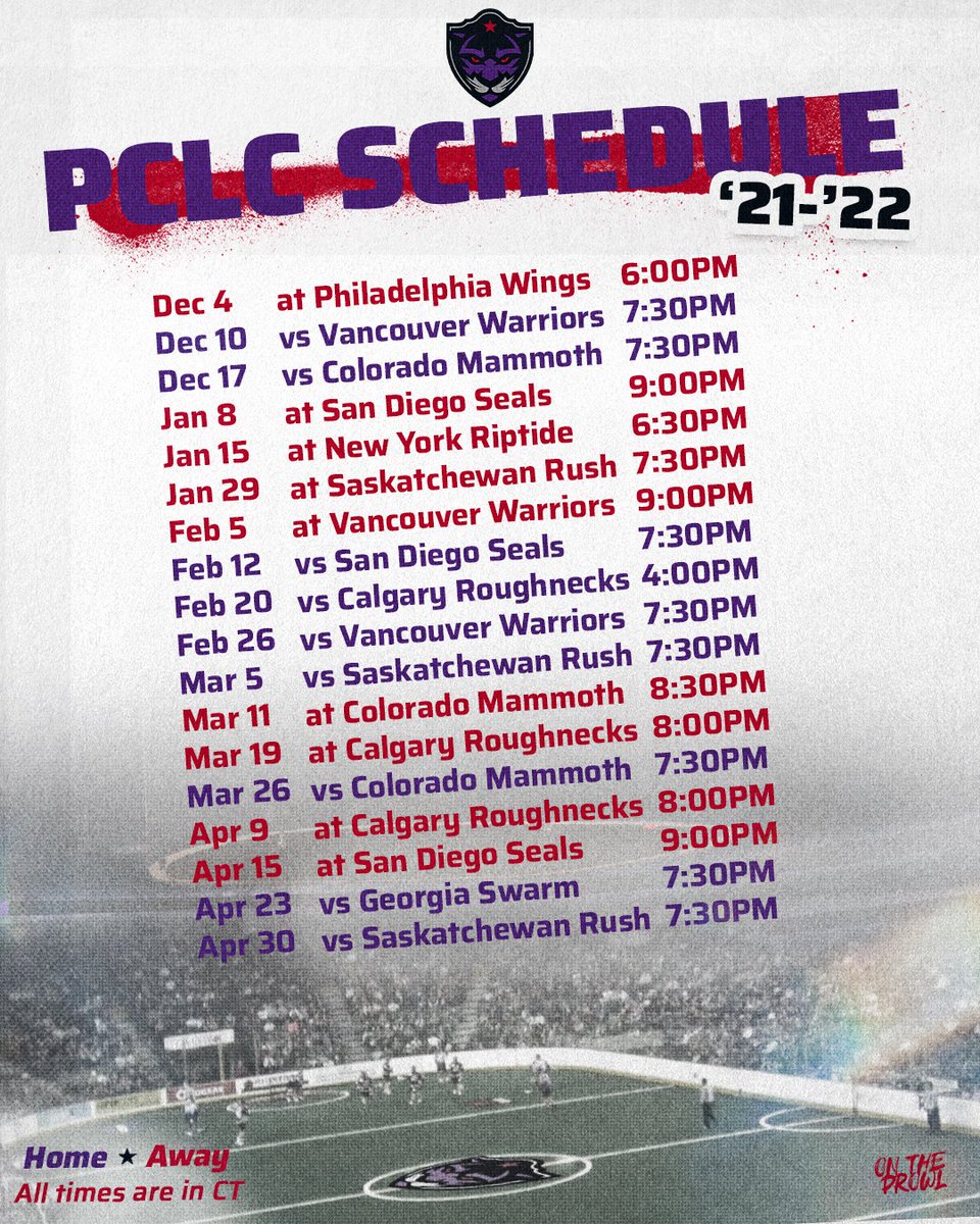 PantherCityLax's tweet photo. PantherCityLax_Schedule_21_22.jpg https://t.co/ZLeXnX7YcL