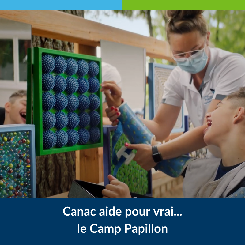 SEHQ's tweet photo. Dans le cadre de sa campagne "Canac aide pour vrai", Canac a aménagé un parcours de stimulation sur le site du Camp Papillon, une oasis calme et stimulante, un must dans l’univers effervescent de notre camp de vacances pour jeunes en situation de handicap.
https://t.co/Z28CoWNDL7 https://t.co/wM7wzR8JNO