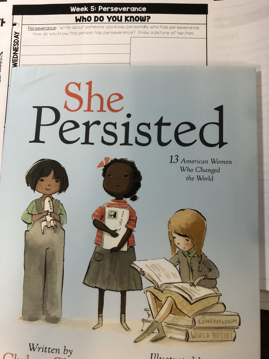 MsLamb316's tweet photo. Using our new Growth Mindset Library to learn more about perseverance in 3rd grade @MillsRiverSch #THEplacetobe #Lamb3rd https://t.co/dnvFW8oA5T