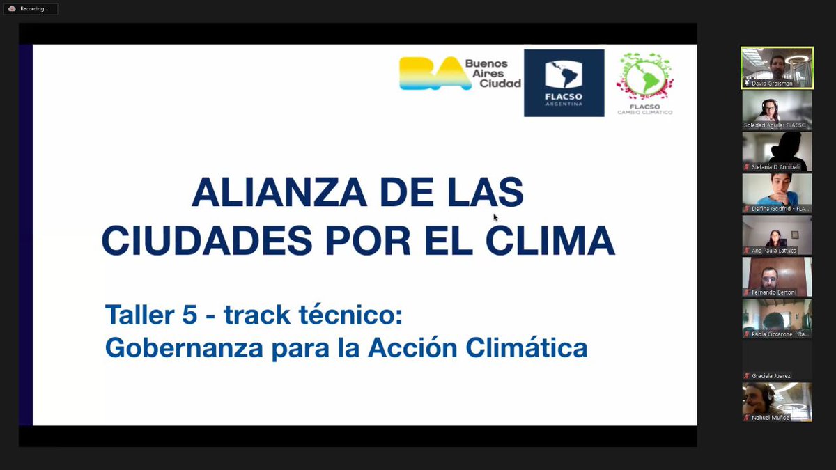 David Groisman (@davidgroisman) on Twitter photo Ayer se llevó adelante, junto al equipo de FLACSO (<a href="/soleaguilar_/">Soledad Aguilar</a>) , el quinto encuentro técnico de la Alianza de Ciudades por el Clima. En este encuentro se trabajó eficiencia energética con la exposición de <a href="/andreaheins/">Andrea Heins</a> y el caso de la ciudad de Rosario, <a href="/Mnahuelmunoz/">M. Nahuel Muñoz</a> Ayer se llevó adelante, junto al equipo de FLACSO (<a href="/soleaguilar_/">Soledad Aguilar</a>) , el quinto encuentro técnico de la Alianza de Ciudades por el Clima. En este encuentro se trabajó eficiencia energética con la exposición de <a href="/andreaheins/">Andrea Heins</a> y el caso de la ciudad de Rosario, <a href="/Mnahuelmunoz/">M. Nahuel Muñoz</a>