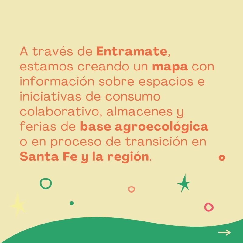 tramatierra's tweet photo. 🖐️ Ya conociste la propuesta. Ahora te presentamos el mapa 🤩 🗺️. Ingresa a #Entramate y busca almacenes, ferias e iniciativas de consumo colaborativo 👥 donde podes adquirir productos agroecológicos o en transición ✅🌎. https://t.co/81z1pLWGCk