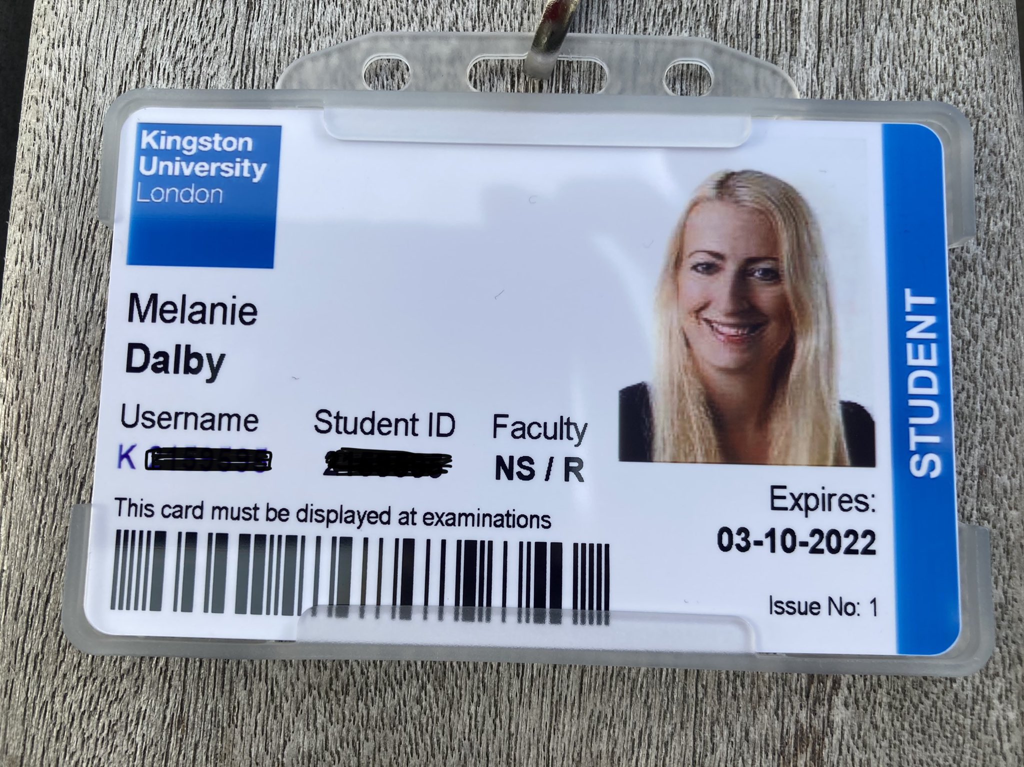 University Of Manchester Id Card