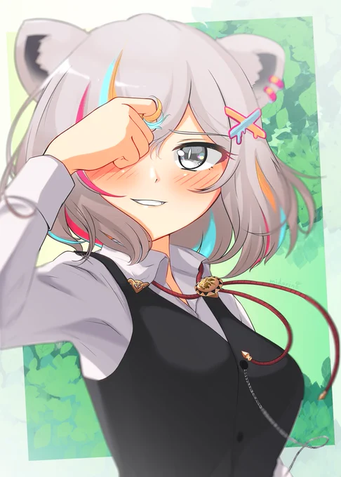 #今月描いた絵を晒そう 
今月は8枚でしたね('ω')ワオ
推しのししろんの新衣装予想などもしました(ツリーに載せてます) 