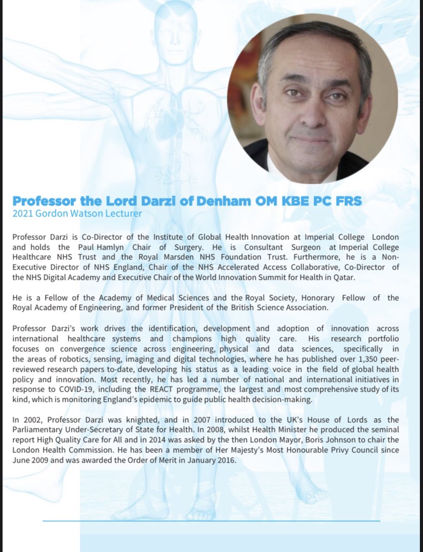 Matersurgery's tweet photo. Really looking forward to the Waterford Surgical October Meeting on 9-10-21. Great topic (Robotics and Innovation in Surgery), programme and speakers inc Lord Darzi. Good luck to all the prize session presenters too! Registration details at https://t.co/wtgzJ1nc2c https://t.co/4k47ku8VDL