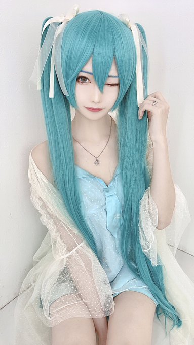 コスプレイヤーしらゆき（しらゆきミク）のTwitter画像7