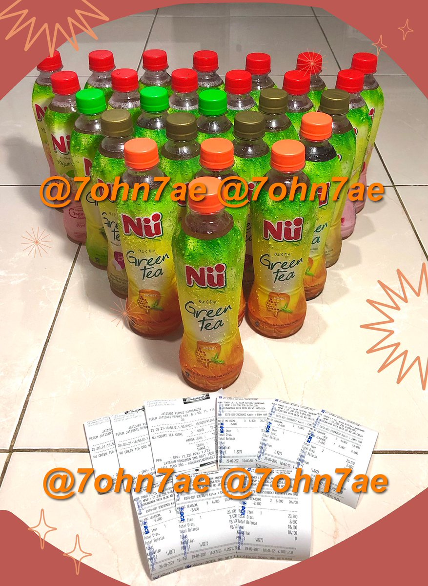 7ohn7ae's tweet photo. 27 bottles purcashed for #FixSticky !!
@NCT__Indonesia 

Terima Kasih banyak atas donasinya semua!! bagi yang masih mau berdonasi, bisa banget loh! terakhir besok ya🥳💕 https://t.co/IWuk8YItA2
