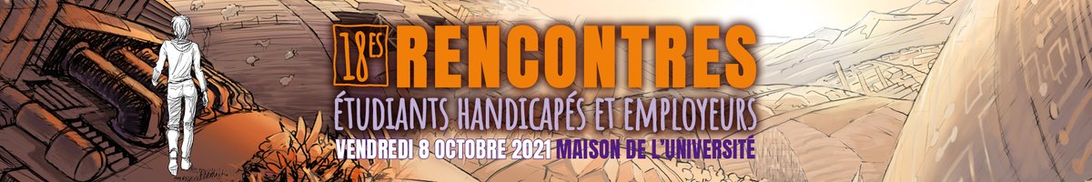 HANDISUP recherche des bénévoles pour la préparation du forum des "Rencontres Étudiants handicapés et Employeurs" du mardi 5 au vendredi 8 octobre à Mont-Saint-Aignan.
Si vous souhaitez être bénévole, contactez-moi au 02 32 76 92 52
À bientôt !