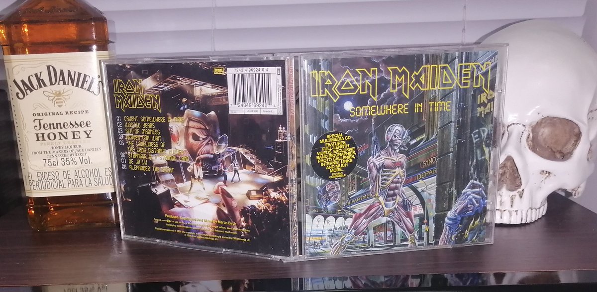cvidal_EstuansI's tweet image. Septiembre 29, 1986 #IronMaiden 🇬🇧 lanza su álbum &quot;Somewhere In Time&quot; Grabado en los estudios #CompassPoint  y #Wisseloord Mezclado en #ElectricLadyland y 
Másterizado en #SterlingSound por George Marino, Producción por Martin &quot;#Masa&quot; Birch