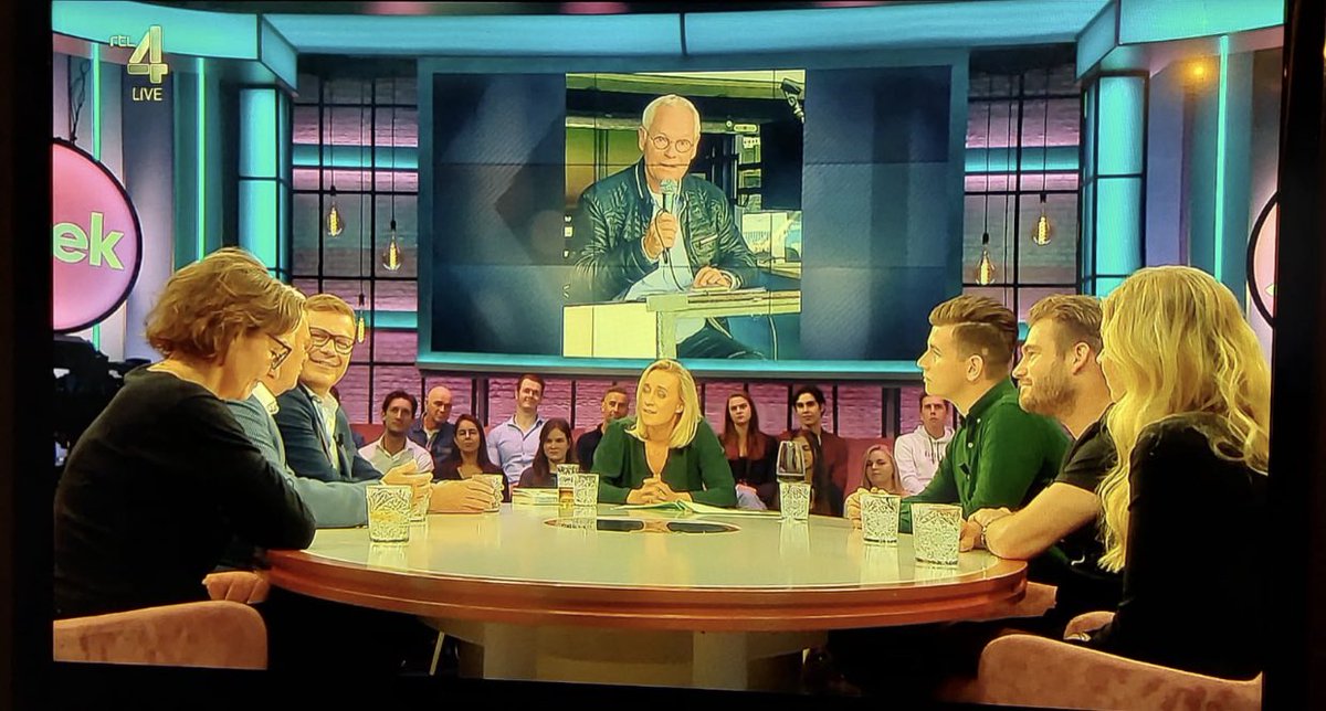 Mooie avond met en bij Eva Jinek‼️