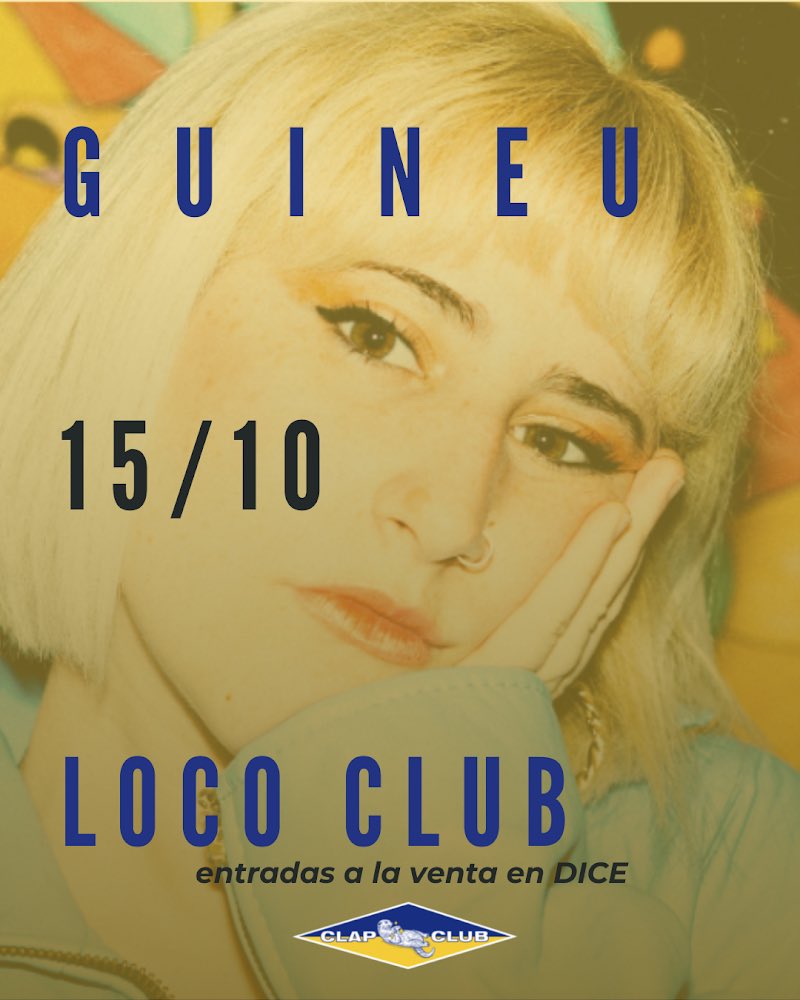 clapclubspain's tweet photo. Entradas de día disponibles en @dice_spain 🦦
Abono #ClapClub de octubre también disponible 🎟 (5 shows ✖️ 25€) https://t.co/vZgA6NiVnn https://t.co/cIKxxRnmYY