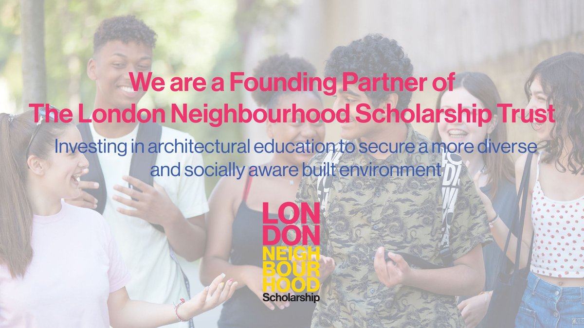 ArupUK's tweet photo. We're proud to support the @LNSTrust 🎉

Partnering with #LNStrust gives us the opportunity to sponsor a future scholar through their undergraduate architecture degree at a London university, and welcoming them to #London’s design community.

#FutureArchitects https://t.co/MBMUvU3CbW