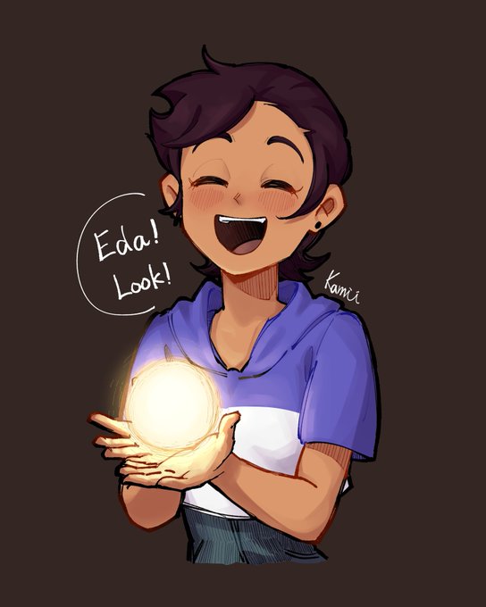 Luz is so cute!!☺️💜🤍 #TheOwlHouse #tohfanart 