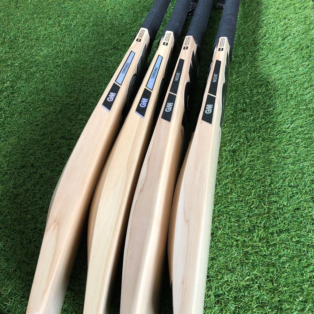 2 Original Chroma &amp; 2 Original Noir left 🔥
<a href="/GMCricket/">GM Cricket 🏏</a> 

GM Noir-10 Grains-2.10-35.7mm edges - 61.1mm spine 👏
GM Noir-10 Grains-2.11-36.9mm edges - 61.8mm spine 💯
GM Chroma-8 Grains-2.8-38.1mm edges - 62.4mm spine 👌
GM Chroma-8 Grains-2.11-37.2mm edges - 61.4mm spine👌