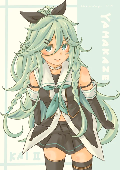 山風改二カワイイやったー!

#艦これ 