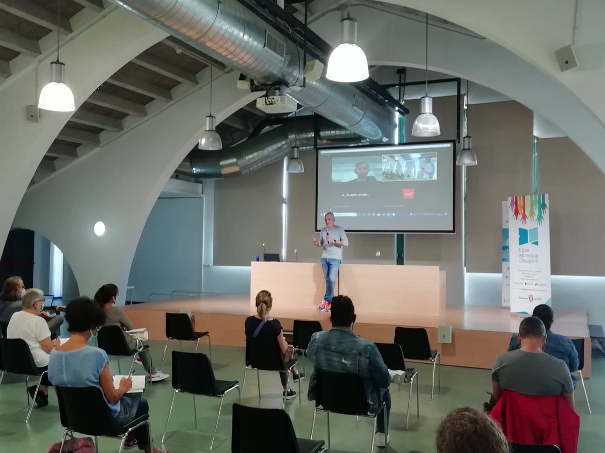 playbrand's tweet photo. 💬 Avui, al “Taller sectorial: Treballa al sector digital”, hem parlat sobre quines són les habilitats i coneixements necessaris de cara a les empreses digitals.

Moltes gràcies @viladesalt! https://t.co/rzQ5yCVwJH