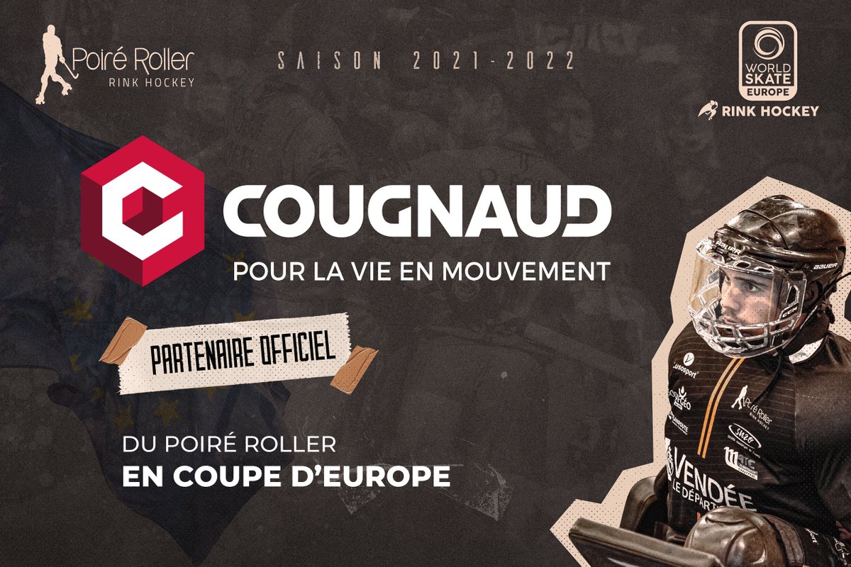 [ EN ROUTE VERS L'EUROPE ] 🏆🇪🇺 Le club est très heureux de vous annoncer que <a href="/CougnaudGroupe/">Cougnaud</a> est le partenaire officiel dans notre parcours en Coupe d'Europe ! Allez le Poiré ! Vibrez Orange et Noir 🧡🖤