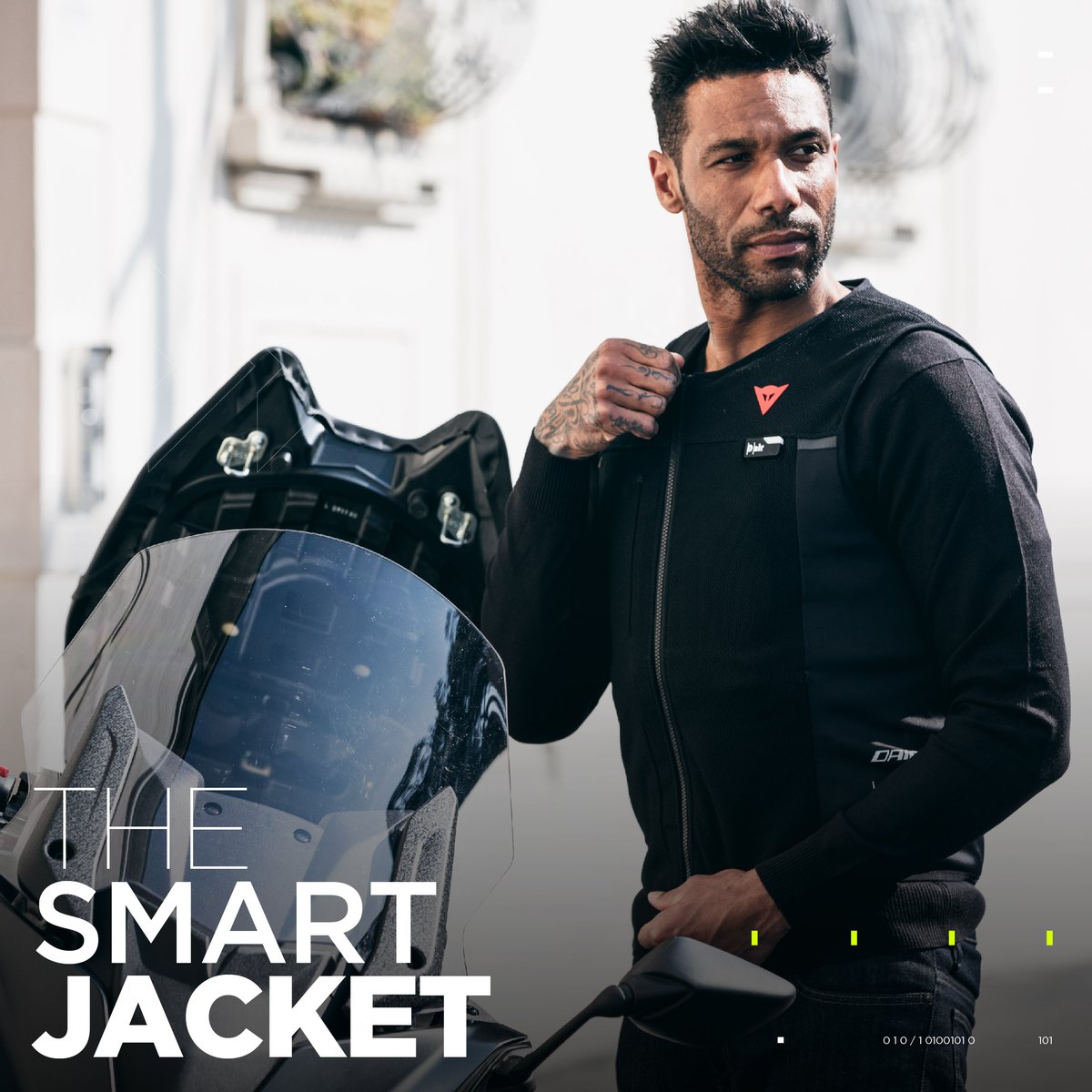 dainese's tweet image. The protection of an airbag always with you? Dainese Smart Jacket. 
Never ride without it. 

#dainese #smartjacket 

Consult the dainese.com site and the product manual for instructions.