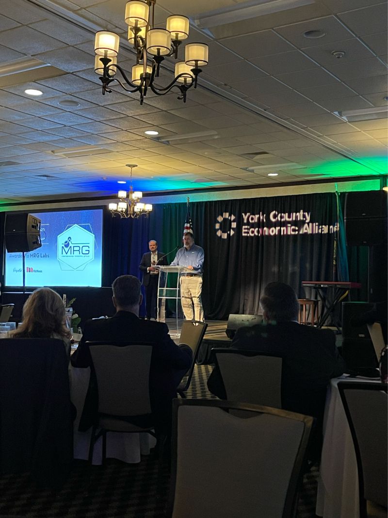 Congratulations to Rich Wurzbach and the folks at 
<a href="/MRGLabs/">MRG Labs</a> for winning the "Revolutionary Award For Innovation And Entrepreneurship” at this year's 'Showcasing YoCo' Awards!

#innovation #entrepreneurship #yocostrong