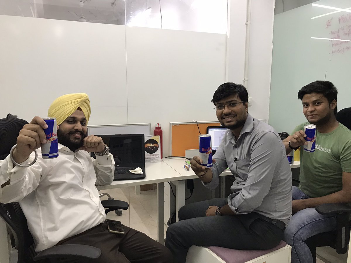 co_offiz's tweet photo. To boost the energy of our coworkers, we collaborated with @redbullindia ππ»
#cooffiz #workspace #coworkingspace #WorkFromHome #office https://t.co/hOXI7sly8a