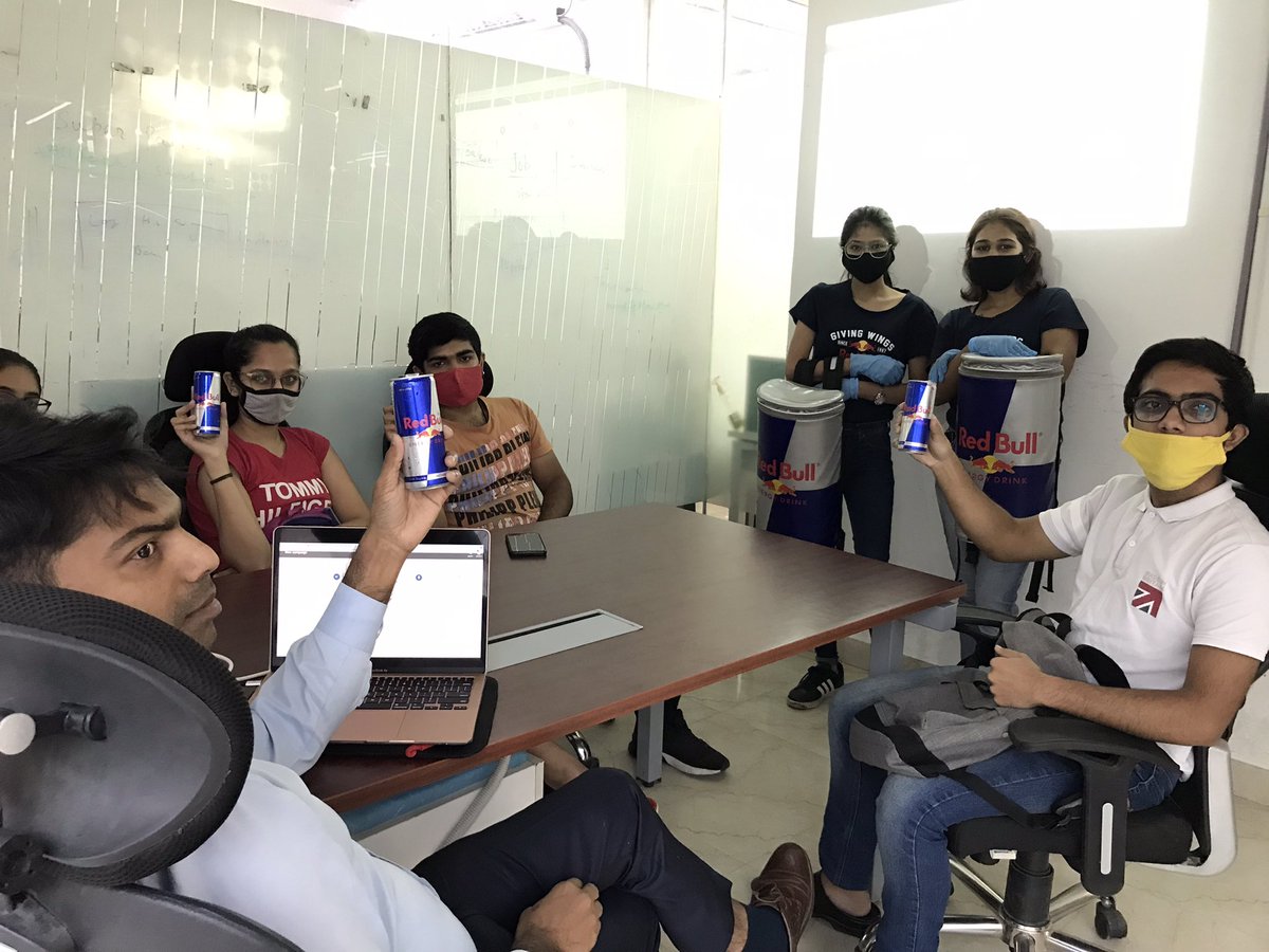 co_offiz's tweet photo. To boost the energy of our coworkers, we collaborated with @redbullindia ππ»
#cooffiz #workspace #coworkingspace #WorkFromHome #office https://t.co/hOXI7sly8a
