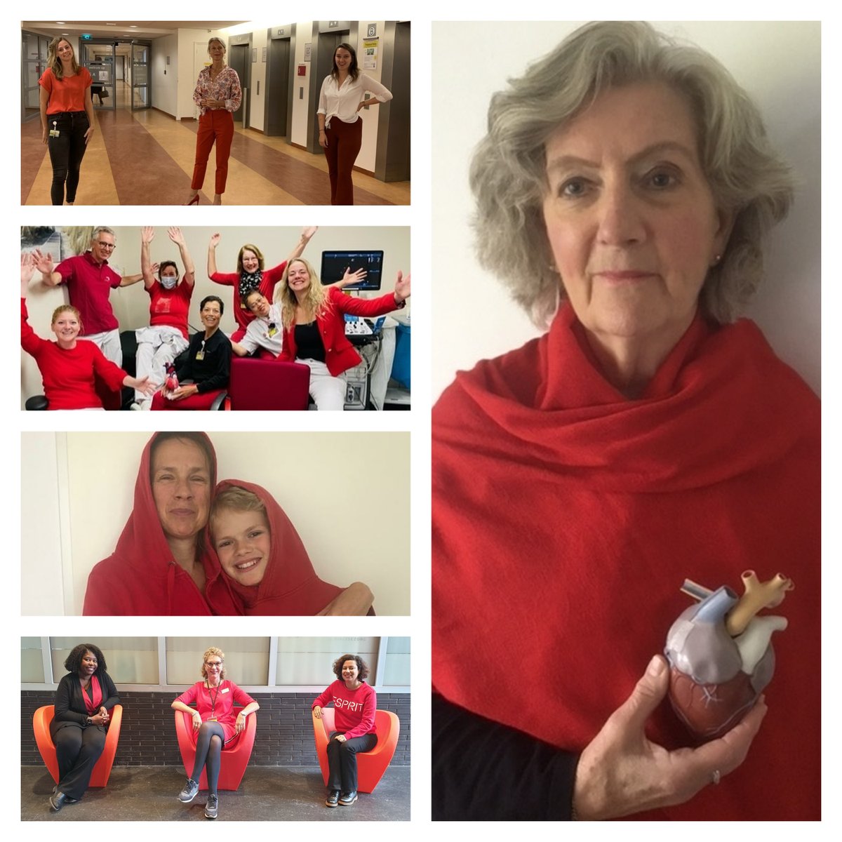 Het is vandaag #DressRedDay! Daarom dragen onze medewerkers rood op het werk én thuis. Zo willen wij aandacht vragen voor hart- en vaatziekten bij vrouwen. Waarom? Onze hartspecialist Yolanda Appelman vertelt erover in deze podcast: spoti.fi/3D12AwJ ♥️🎧