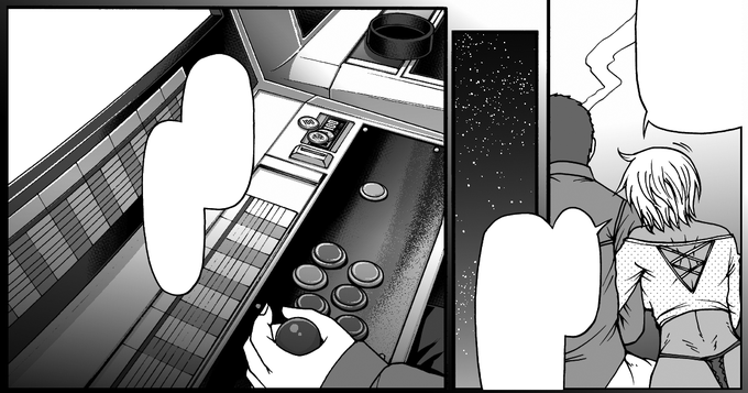 背景トーンもうちょっと…_(:3」z)_ 