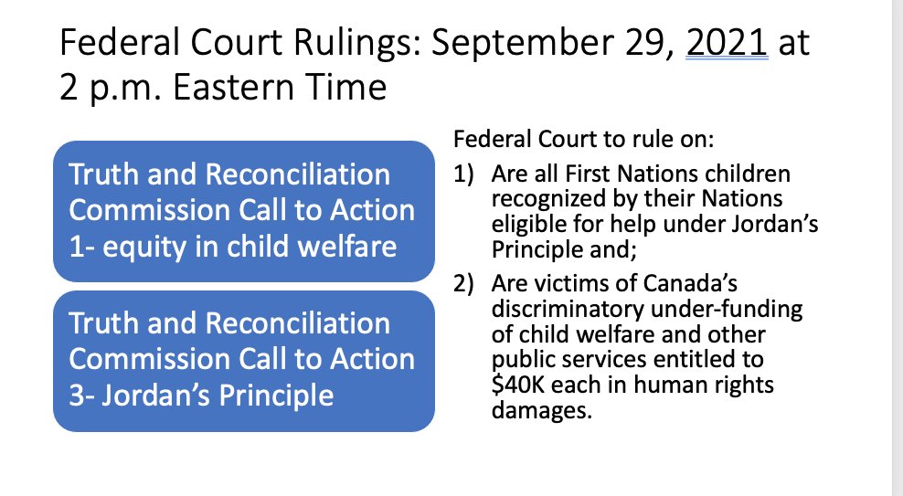 cblackst's tweet photo. Today's #reconcilinghistory   Fed. gov't discriminatory underfunding of First Nations public services is linked to there being more kids in foster care than in residential schools. Feds ordered to stop discriminating in 2016. 20 non-compliance orders since. Today 2 more rulings: https://t.co/H64dqTTVCU