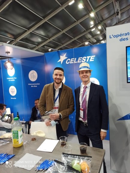 SocieteCELESTE's tweet photo. #ITPartners Avez-vous rencontré notre équipe ? Ça se passe au stand T21 ! 

#Innovation #operateurtelecom #solutionstelecoms https://t.co/AJxOzHDI74