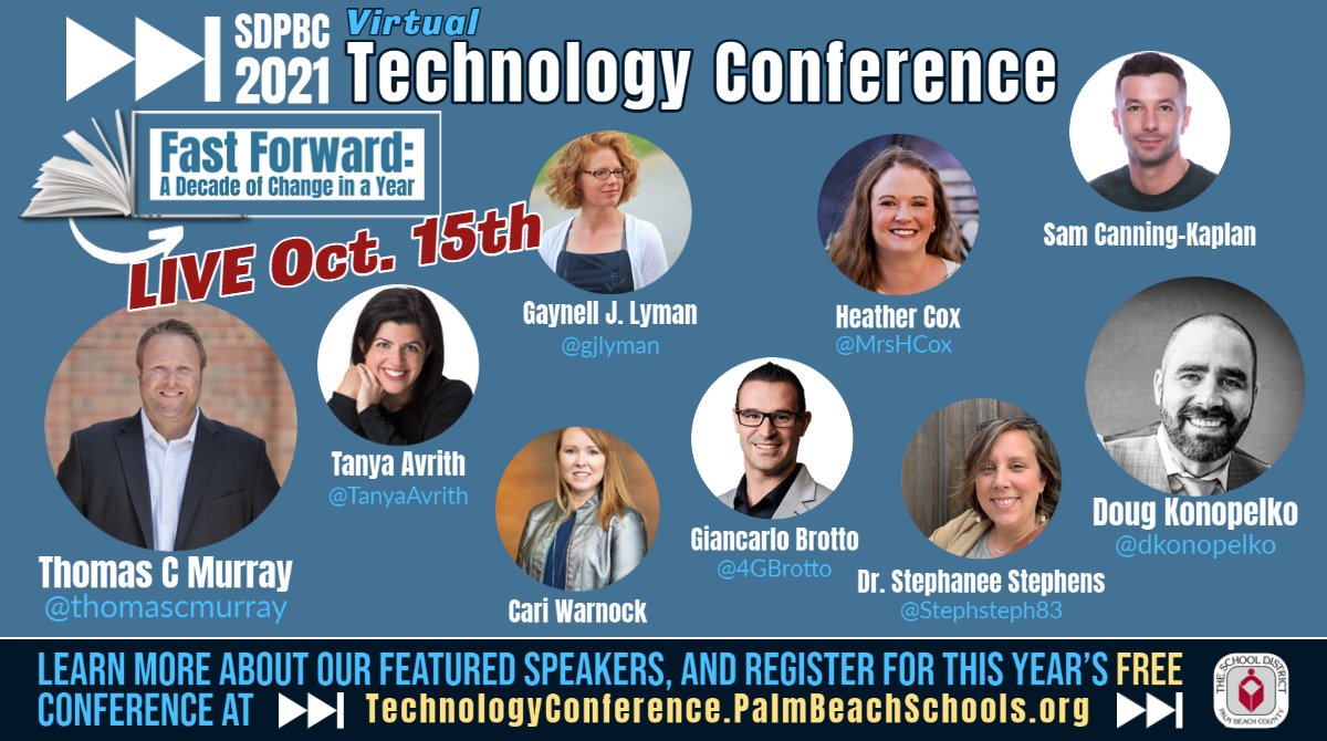 EdTechPBC's tweet photo. Don't miss out! We're hosting 40 live sessions on Oct. 15, including SDPBC's best and brightest and innovators from @FutureReady, @AdobeForEdu, @SMART_Tech, @MicrosoftEDU, @CDWCorp, and @GoogleForEdu. Register for our FREE public #PBCTechConf at https://t.co/UmiUOTLwZ2 https://t.co/lFsOEitw2o