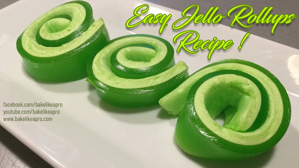 BakeLikeAPro's tweet photo. Fast JELLO Rollups Recipe https://t.co/5dbozPorF3 ✅

#recipe #jello #baking #cooking #tutorial https://t.co/FkzSTMW6Fz