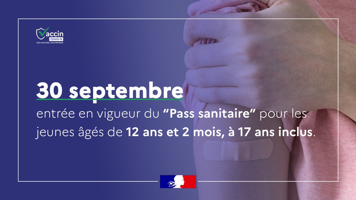 À compter du 30 septembre 2021, le passe sanitaire est étendu à tous les adolescents âgés de 12 ans et 2 mois à 17 ans. Ils devront le présenter pour accéder à la bibliothèque, à la piscine municipale et aux lieux et événements où il est exigé (cinémas, salles de sports, cafés..)