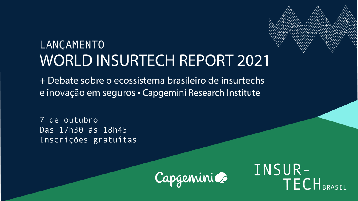 Quer saber os resultados de uma pesquisa global sobre insurtech e inovação em seguros? Participe do nosso webinar gratuíto no dia 07.
#insurtech #seguros #inovação