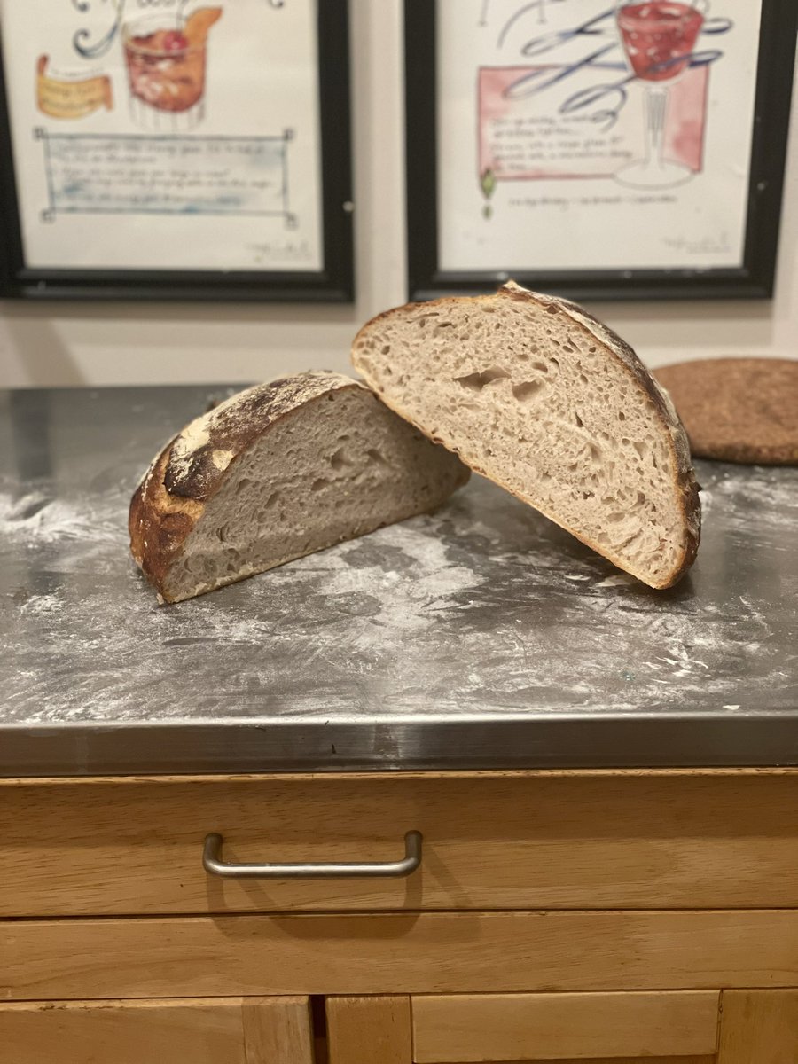 spfrush's tweet photo. @davejorgenson Sourdough from my March 2020 quarantine starter! https://t.co/RvjyLQR7Jp