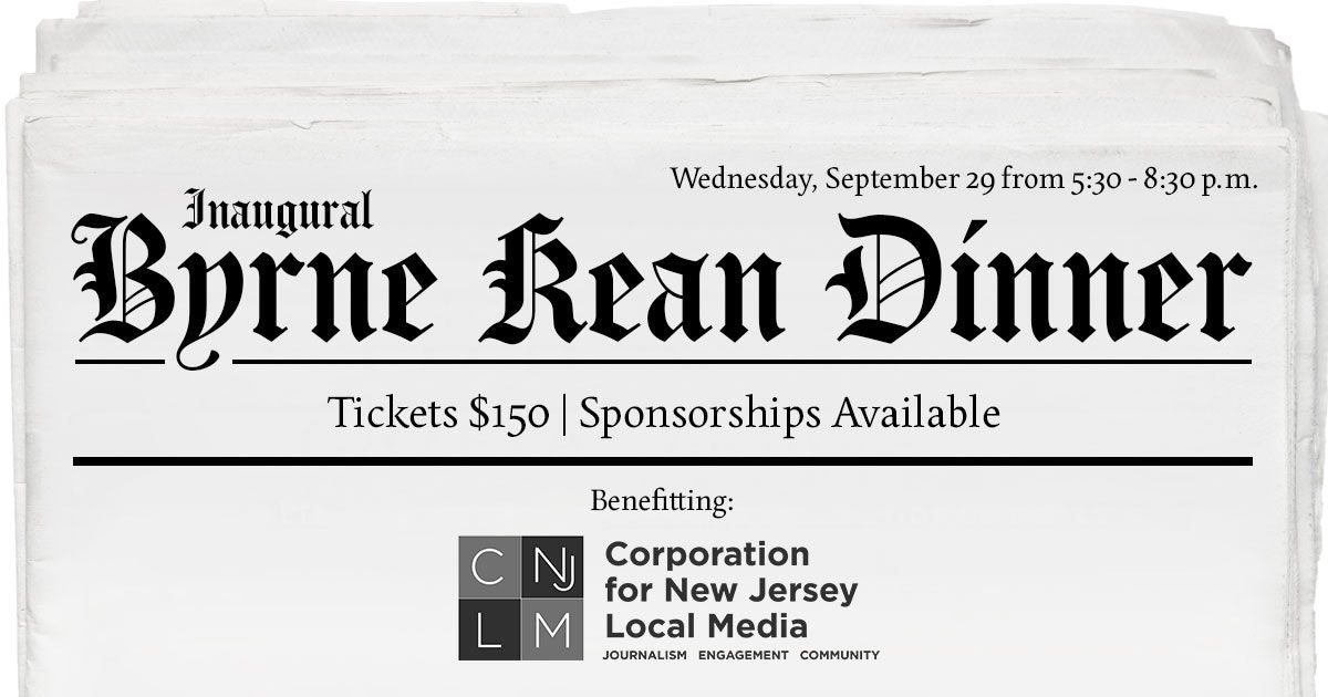Today's the day - we're excited to celebrate the inaugural Byrne Kean Dinner, which celebrates 50 years of New Jersey politics and government, and honors journalists who have made an impact on the local and statewide levels. Tix: byrnekean2021.causevox.com