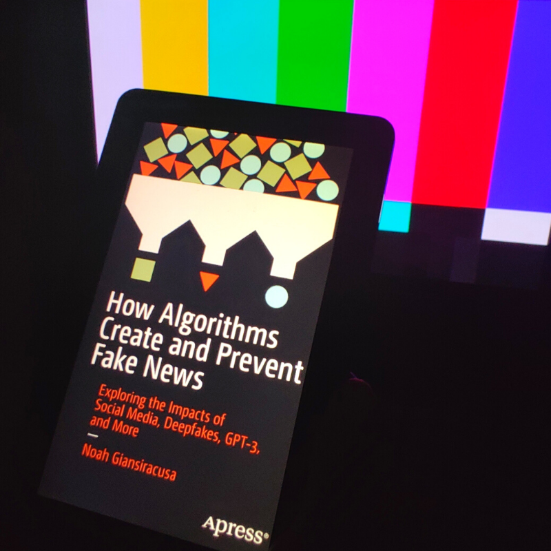 SpringerNature's tweet photo. Algorithms and new technologies, like Deepfakes, are creating a world wherein inequalities are burgeoning and social justice is difficult to achieve. How Algorithms Create and Prevent Fake News, published by @apress, works to increase the awareness of the role played by (8/22) https://t.co/kZ5jz57As8