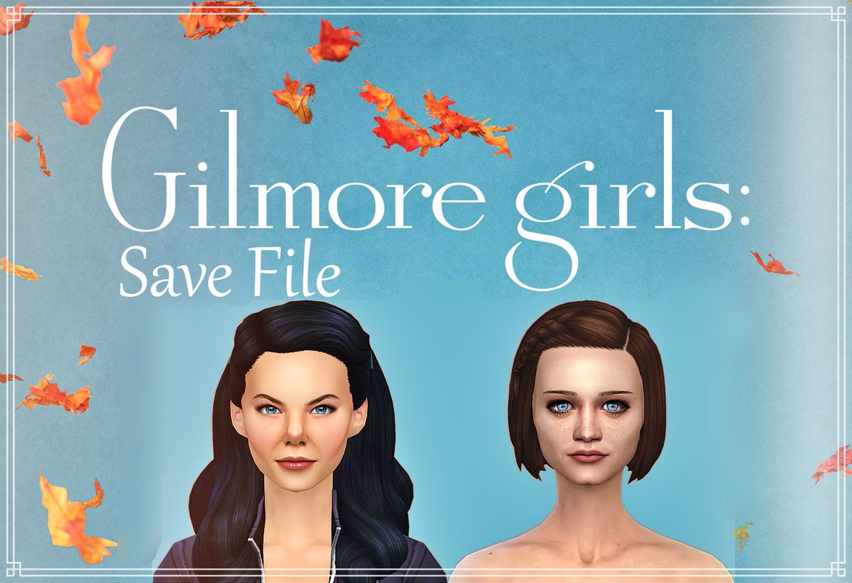 simmiamo's tweet photo. Hi guys, 
i wanted to let you know about the #GilmoreGirls save file for #TheSims4 I made...
Please take a minute to read the description 
here's the link to download it.
Leave a comment if you liked it.
https://t.co/d5MD4oijVT
#ShowUsYourBuilds #ShowUsYourSims https://t.co/DLrBou4scG