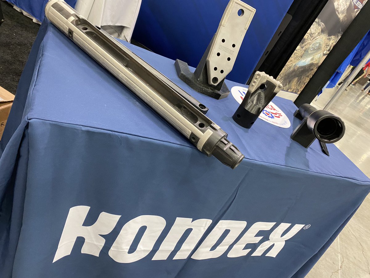 kondex's tweet photo. It’s Day Two at The Utility Expo in Louisville, where we’re showcasing our Drill Defender HDD components with their laser cladding wear enhancements. Can’t make it to the show? Check out our product line at https://t.co/qsvNfvmcYP #UtilityExpo #DrillDefender #HDD https://t.co/egrF0tG8s8