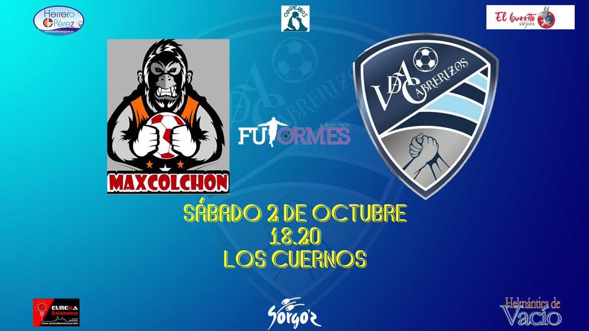 UDACabrerizos's tweet photo. Por fin volvemos a la COMPETICION!!! Llegó el momento!!
𝙅𝙊𝙍𝙉𝘼𝘿𝘼 1
📅 Sábado 2 de Octubre 
⏰ 18.20
🏟 Los Cuernos (Federacion)
🆚️ MaxColchon https://t.co/CRj9geyLUK