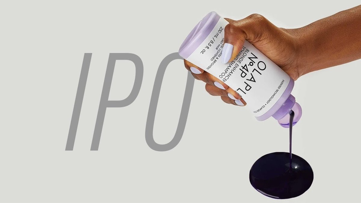 Olaplex IPO — why we’re buying. youtube.com/watch?v=cWv83M…