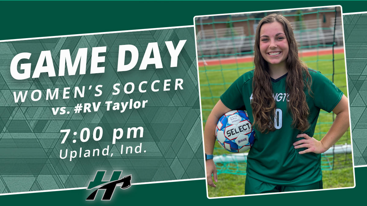 HU_Sports's tweet photo. WSOC | #GAMEDAY!

@HUWS heads to Upland to face the #RV Trojans tonight under the lights!

📍Turner Stadium | Upland, IN

📺 https://t.co/J6iJnBEeFM
📊 https://t.co/N9Gdc2a3BI

#LetsGoHU🌲🏐 https://t.co/OlNdB9s83o
