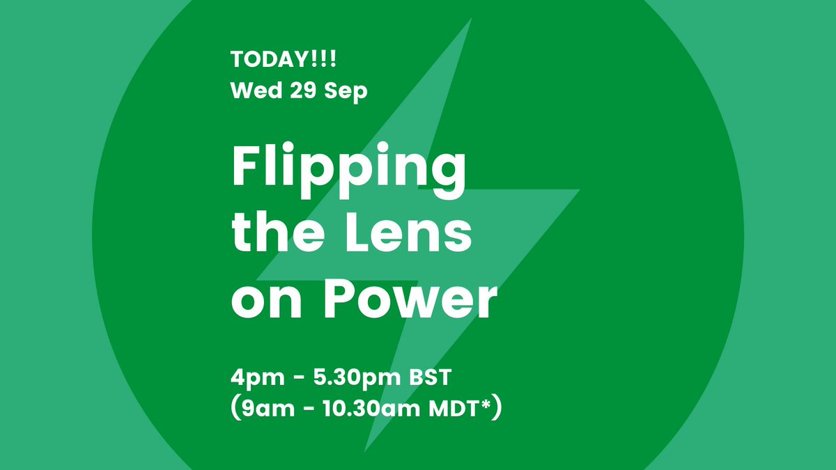 AlleyneAnd's tweet photo. What can we learn about power from an indigenous perspective? And what might this show us about our daily lives, whether at home, work or play?
Book your pass and join us for today's conversation: https://t.co/6rZEqsCu1Z
#cwtap #letstalkaboutpower #power #conversationsforchange https://t.co/vuWPuyjbzs