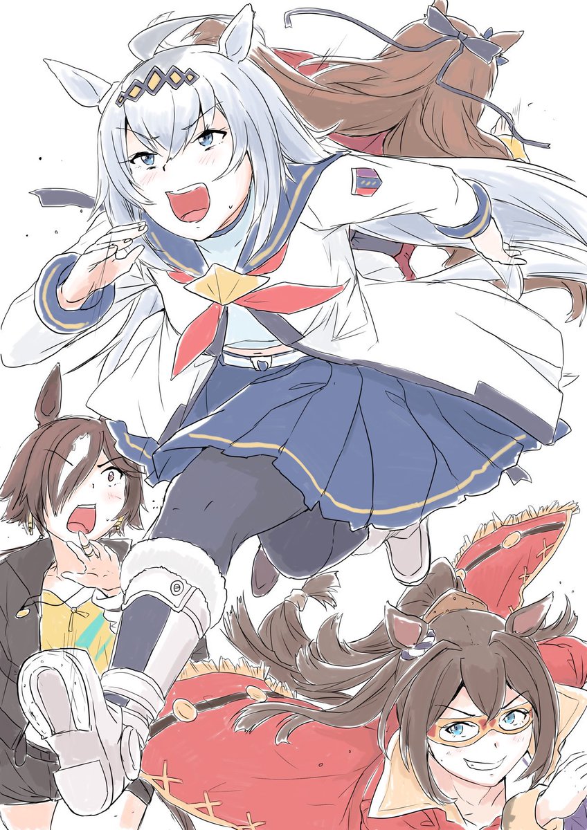 普通のだとこの辺り #今月描いた絵を晒そう 