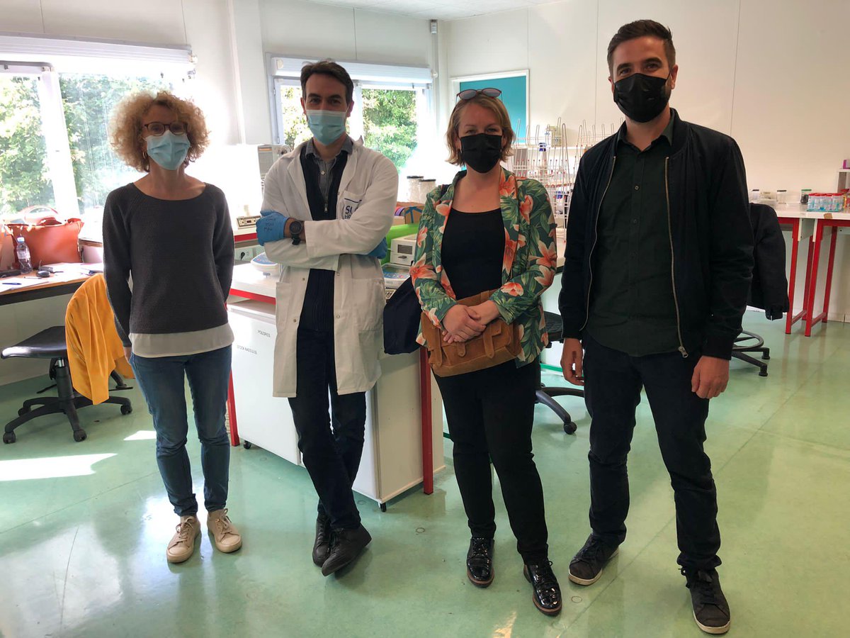 SupBiotech's tweet photo. Nous avons accueilli dans nos locaux Thibault et Morgane, coordonnateur départemental et directrice des relations extérieures et de la stratégie aux affaires internationales de @HEPL_be, avec qui nous sommes partenaires dans le cadre d’un double diplôme. https://t.co/N9WfLUUso1