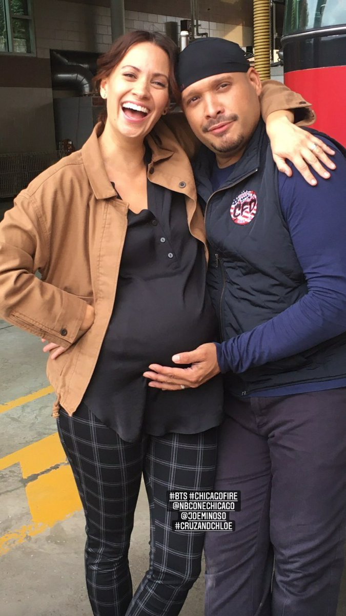 📷 | Kristen Gutoskie via Instagram story. #ChicagoFire