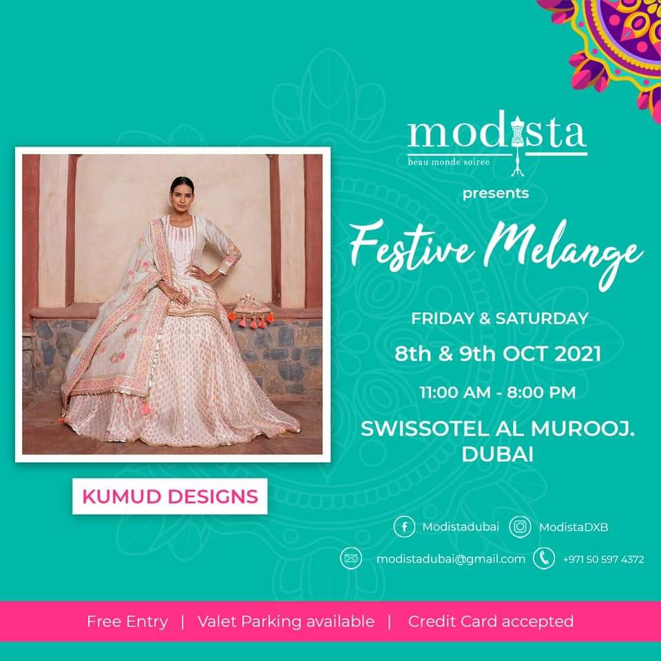 modistadxb's tweet photo. In awe with #kumuddesigns latest collection 💖 An elegant selection of traditional lehenga in pastel tones ✨⁣
⁣🗓: 8-9th October 2021⁣⁣⁣⁣
📍: Swissôtel Al Murooj Dubai ⁣⁣⁣⁣
⏰: 11am - 8pm⁣⁣⁣⁣
⁣⁣⁣⁣ @vesimi 
#Modistadxb #modista #fashion #fashionexhibition https://t.co/AoyPtRpRue