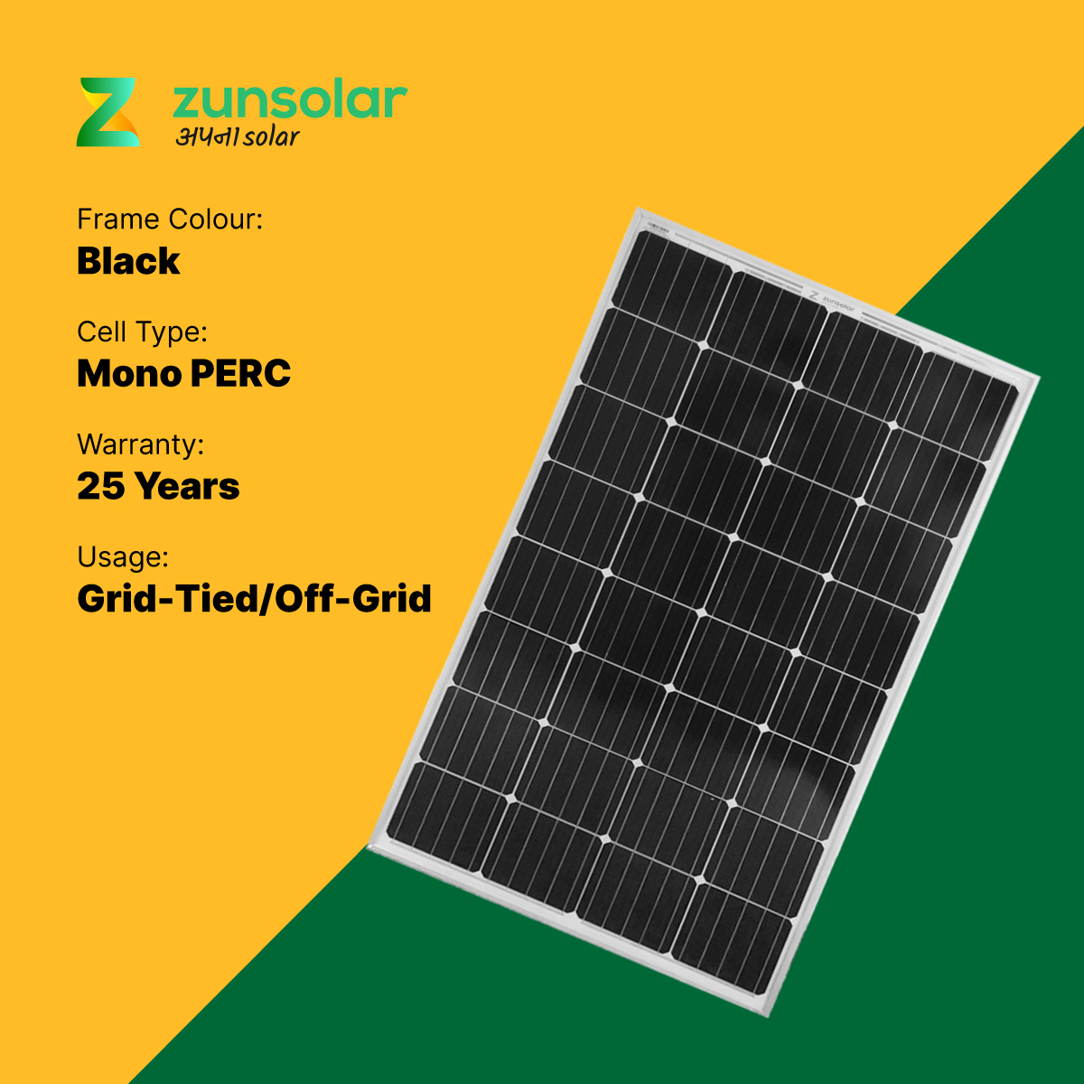zunvolt's tweet photo. ZunSolar Mono PERC solar panels have a sleek design, robust structure, are weatherproof, and have a hassle-free installation process. Also, these solar panels require little to no maintenance. 
These are a great choice for small shop owners, street vendors, and solar enthusiasts. https://t.co/KggPaKl82x