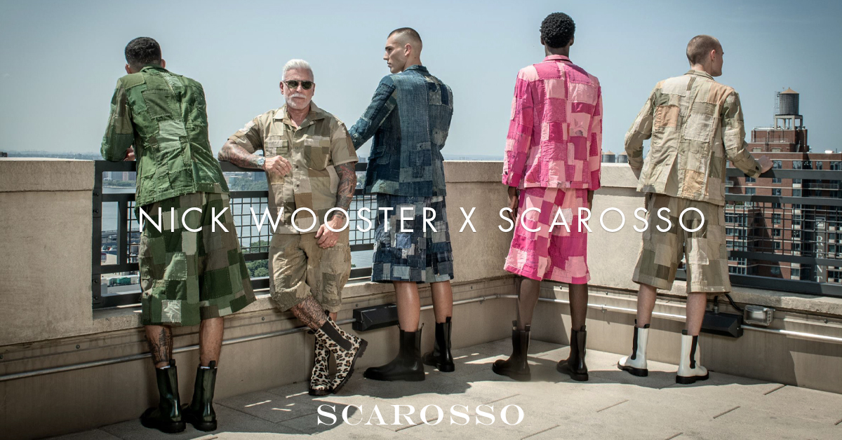 SCAROSSO's tweet photo. OUT NOW: Nick Wooster x Scarosso 

Check this out: https://t.co/jd1aRiRunc https://t.co/R4zOYuea30